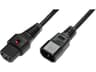 Powercord C13 IEC Lock - C14
