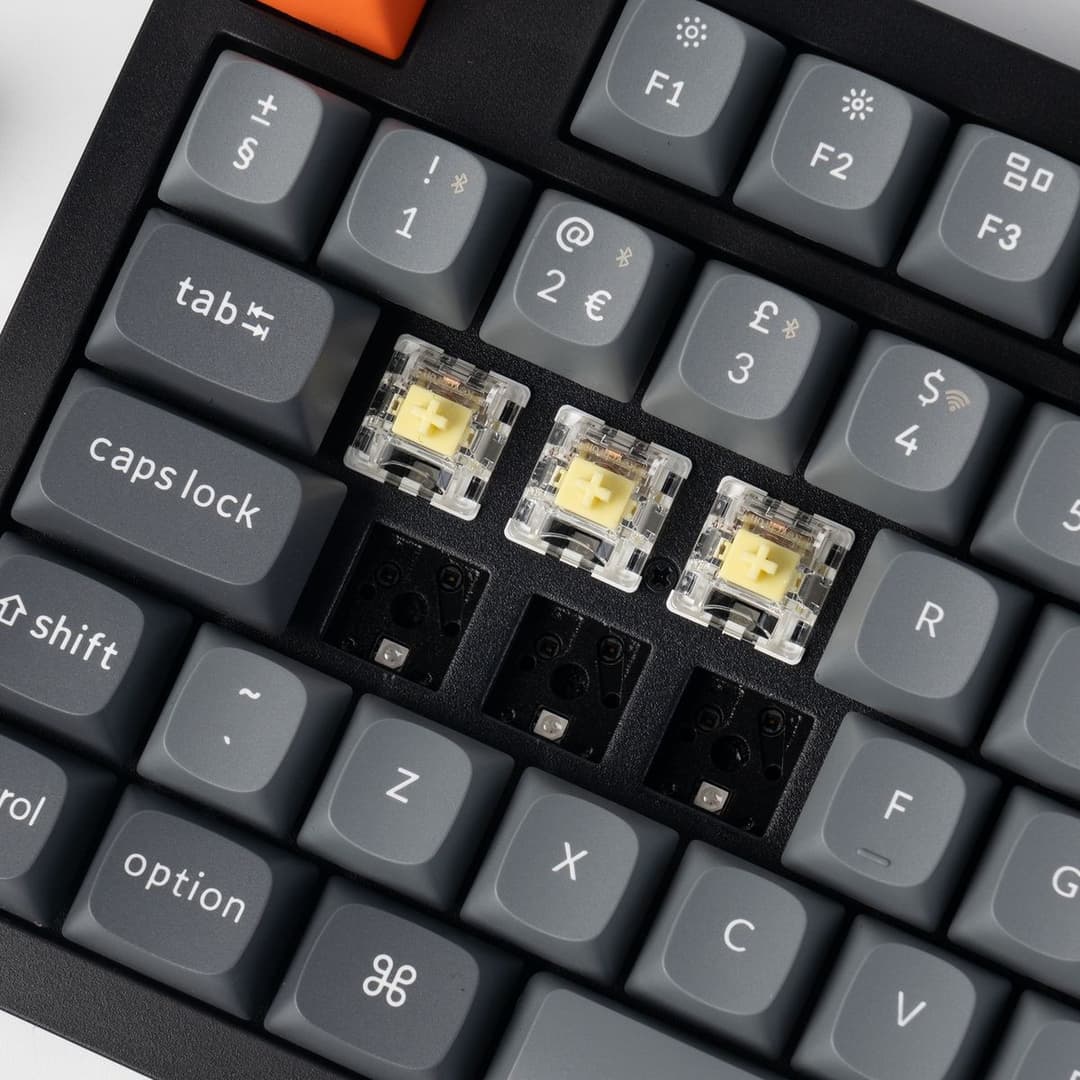 Keychron K10 Max QMK Wireless Mechanical Keyboard - Black - Image 2