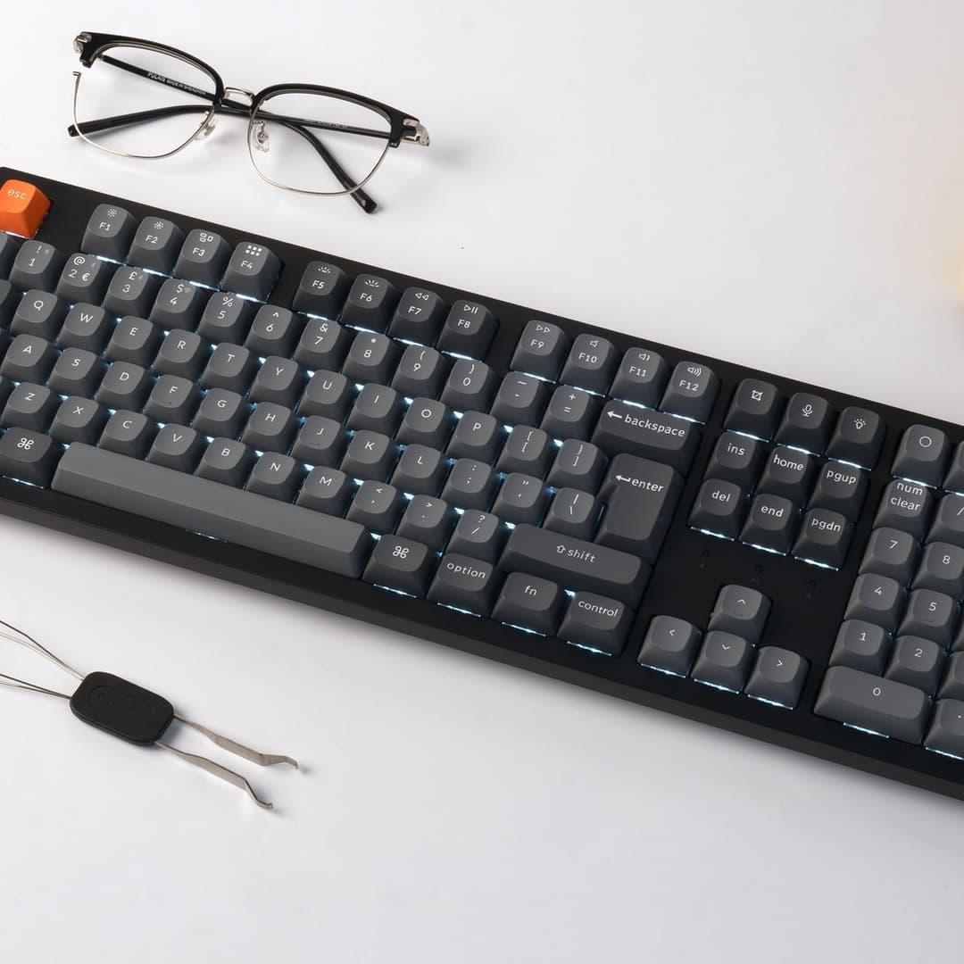 Keychron K10 Max QMK Wireless Mechanical Keyboard - Black - Image 5