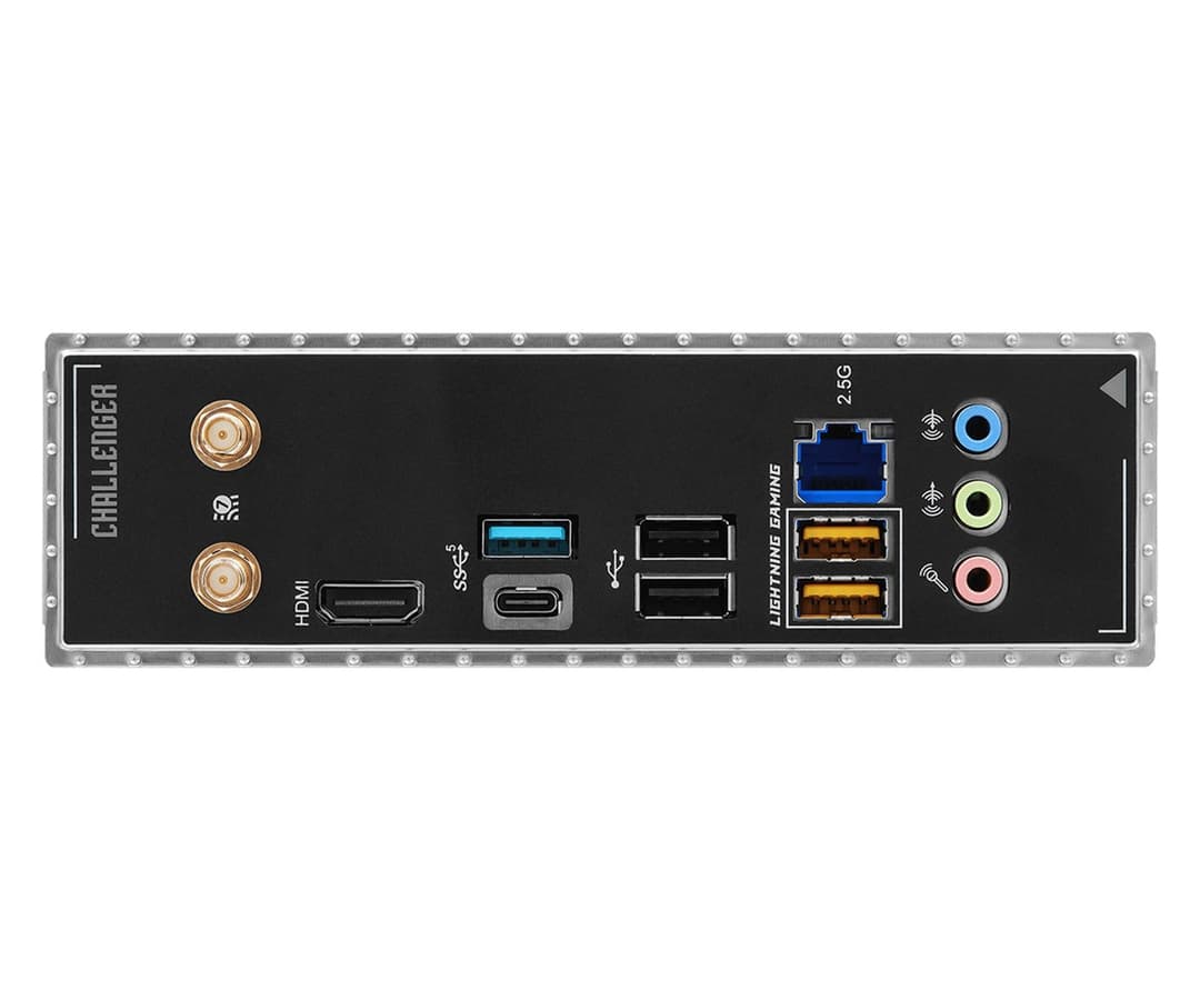 Asrock B860M Challenger WiFi Intel B860 LGA 1851 (Socket V1) DDR5 Wi-Fi 7 micro ATX Motherboard - Image 6