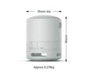 Sony SRS-XB100 Portable Wireless Speaker - Light Grey thumbnail 2