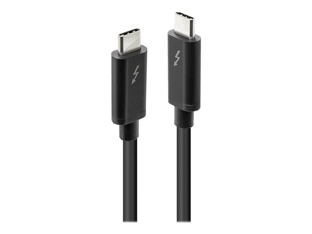 Lindy 2m Thunderbolt 3 Passive Cable, USB-C to USB-C, 20Gbps, 100W PD, Black - Image 4
