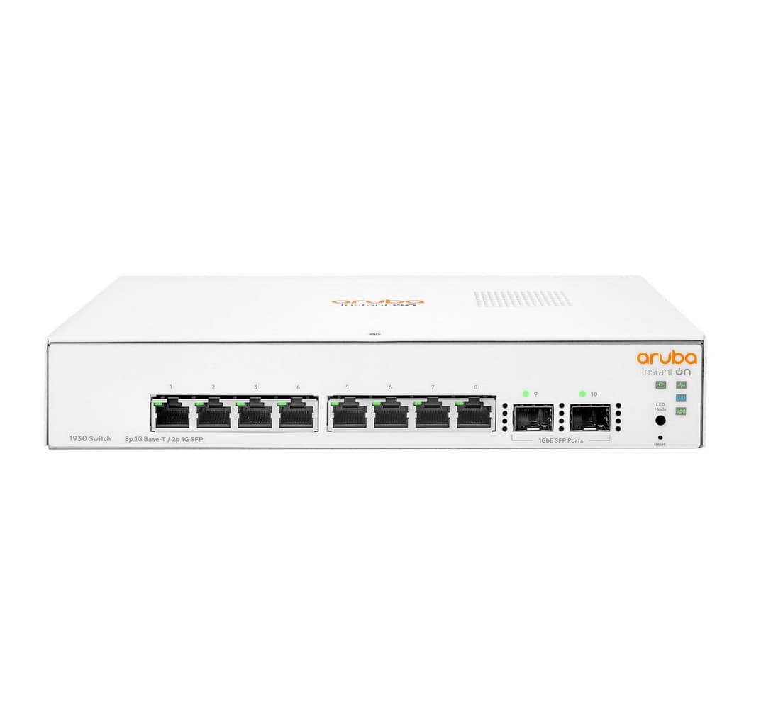 HPE Aruba Instant On 1930 8G 2SFP Managed L2+ Gigabit Switch (JL680A) - Image 1