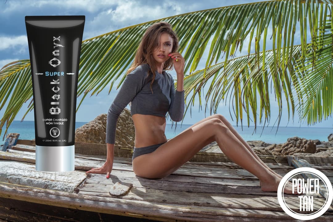 Power Tan Super Black Onyx Non Tingle Sunbed Tanning Accelerator Cream - White - Image 3