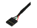 StarTech USB Cable 5 pin IDC Black thumbnail 2