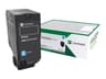Lexmark - cyan - original - toner cartridge - LCCP, LRP