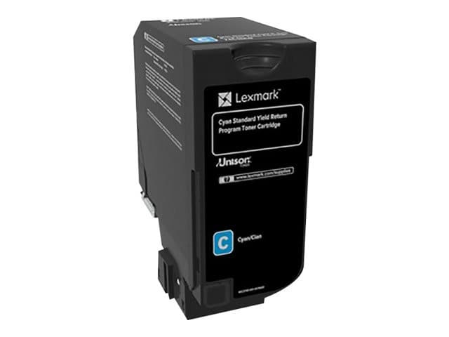 Lexmark - cyan - original - toner cartridge - LCCP, LRP - Image 2