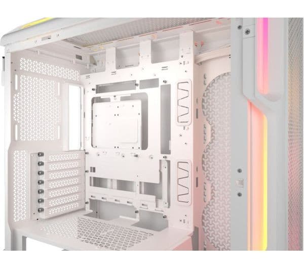 CORSAIR iCUE LINK 5000T LX RGB ATX Mid-Tower PC Case - White - Image 2