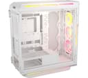 CORSAIR iCUE LINK 5000T LX RGB ATX Mid-Tower PC Case - White thumbnail 6