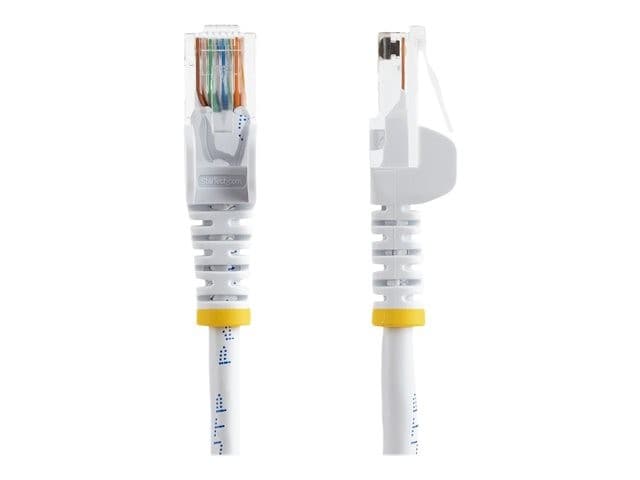 StarTech 45PAT50CMWH Cat5e Patch Cable 0.5m White - Image 4