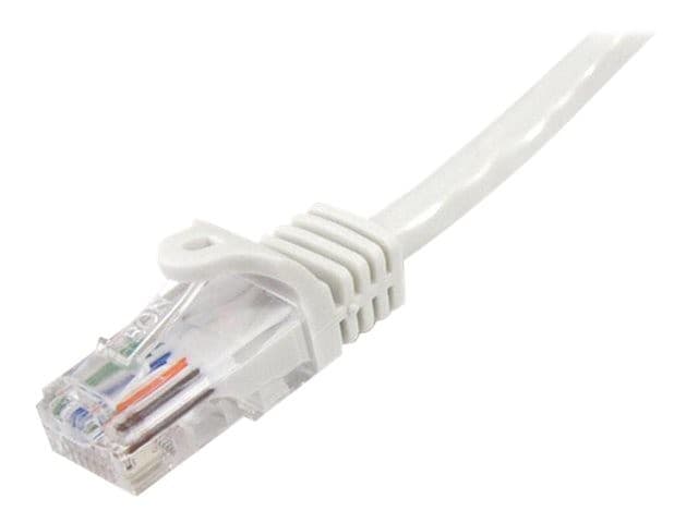 StarTech 45PAT50CMWH Cat5e Patch Cable 0.5m White - Image 5