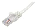 StarTech 45PAT50CMWH Cat5e Patch Cable 0.5m White thumbnail 5