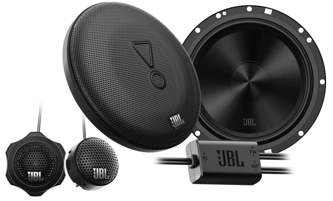 JBL Stage2 Gen2 65C 2-Way Component Car Speakers - Black - Image 1