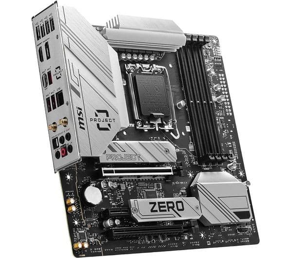 MSI B760M Project Zero LGA1700 Back-Connect Micro-ATX DDR5 Motherboard