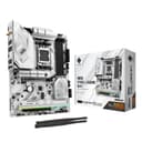 ASRock B850 Steel Legend WiFi DDR5 ATX AMD Socket AM5 Motherboard - White thumbnail 1