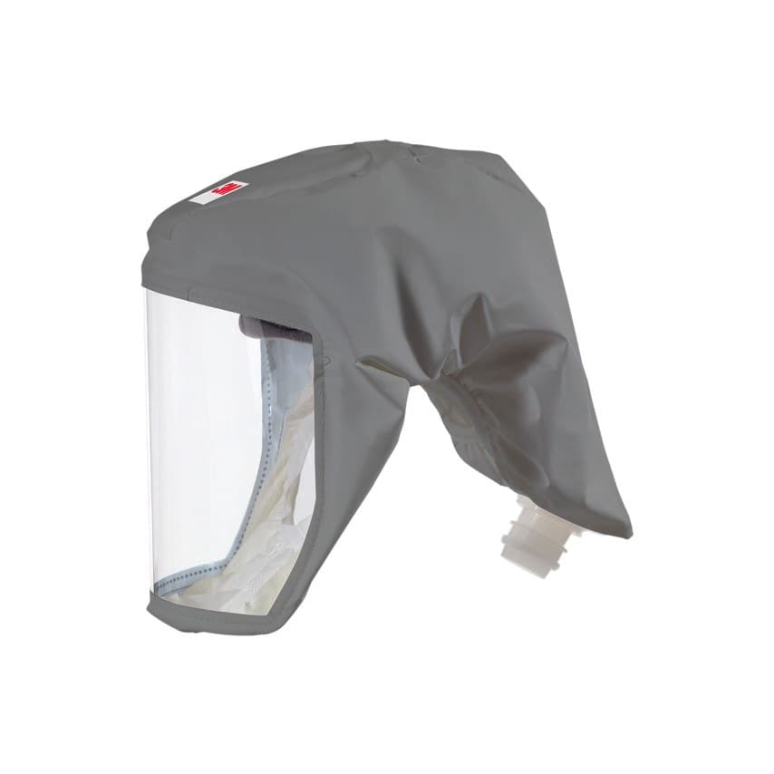 3M Versaflo S-333LG High Durability Respirator Hood, Medium/Large, Grey - Image 1