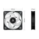 ARCTIC P14 PWM PST A-RGB 0dB - Semi-Passive 140 mm Fan with Digital A-RGB thumbnail 4