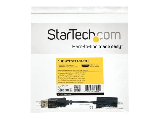 StarTech DisplayPort to HDMI Adapter 4K 60Hz - Image 6
