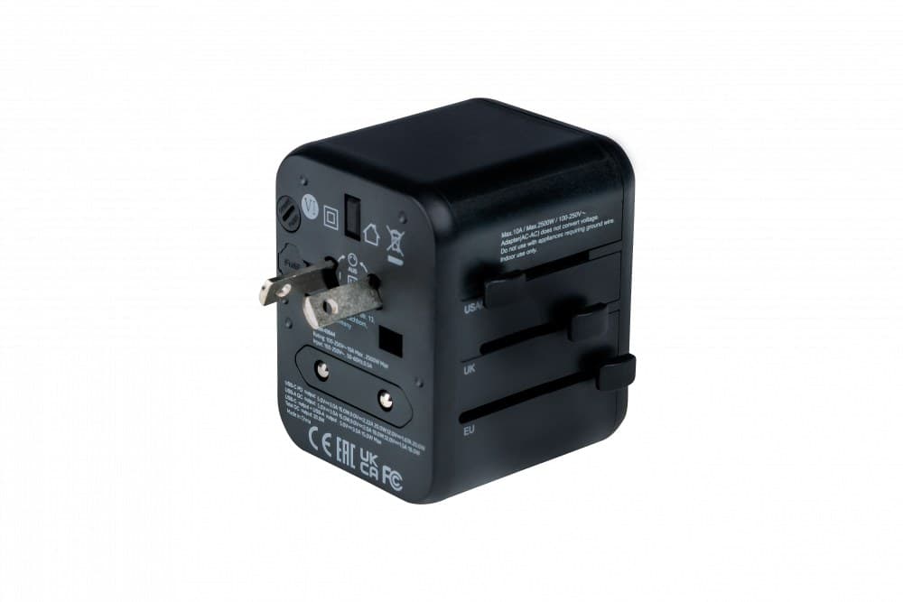 Verbatim 49544 power plug adapter Universal Black - Image 2