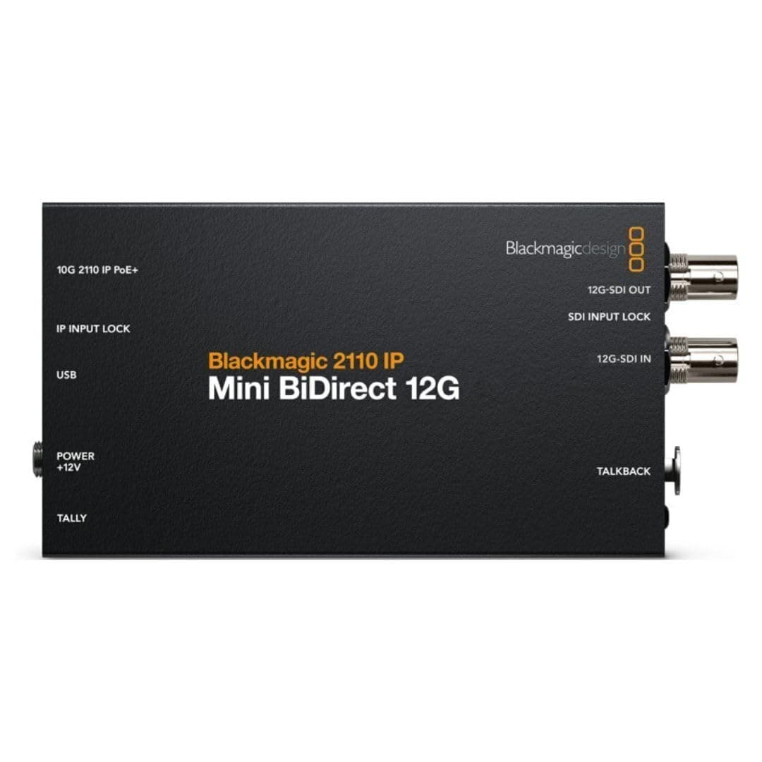 Blackmagic Design 2110 IP Mini BiDirect 12G (BM-CONVNVIPF/IP/12G) - Image 4