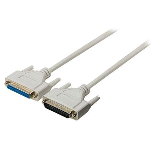 Serial RS232 25 Pin Male to Female Cable - 10m - Image 2