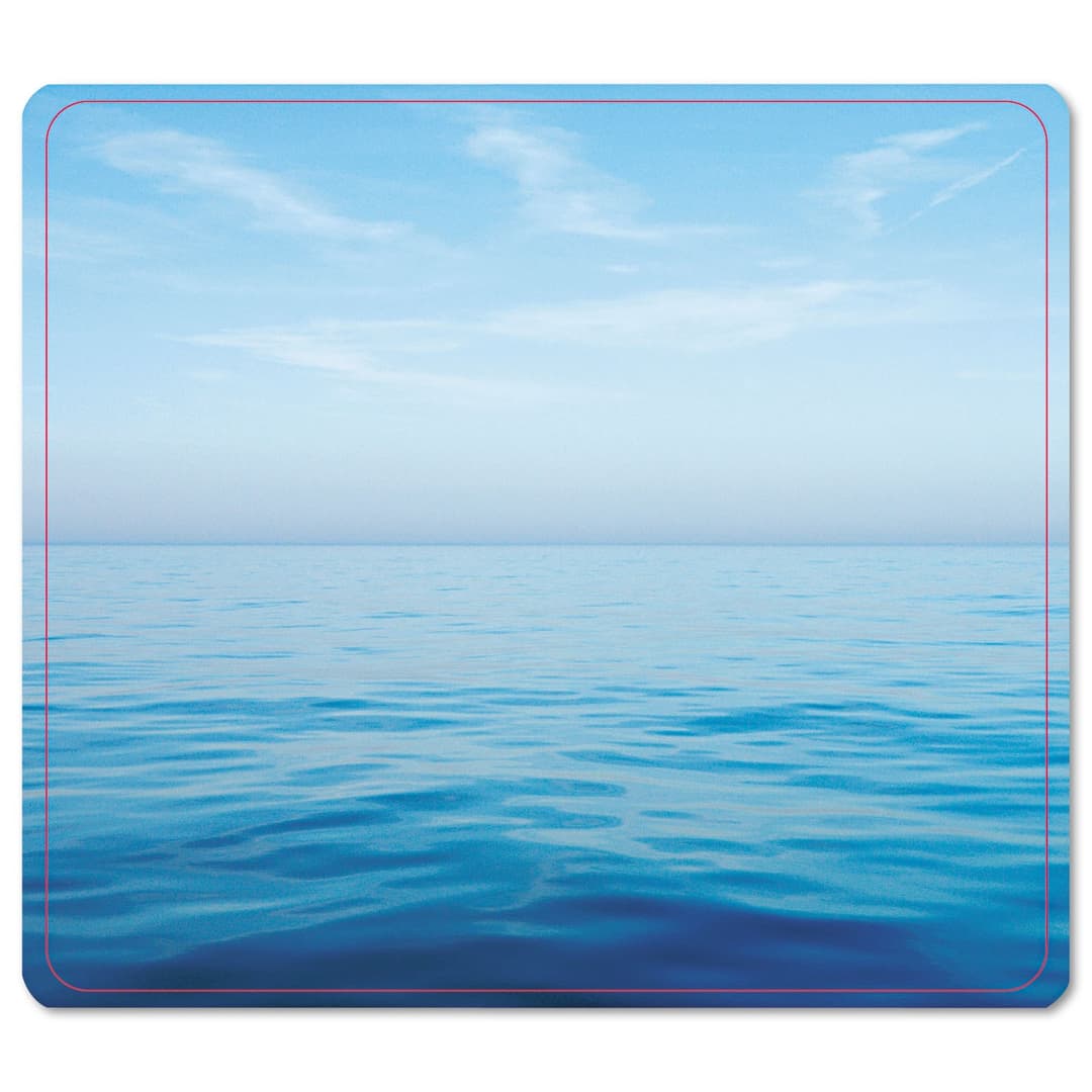 Fellowes Earth Series Recycled Mouse Pad 5903901 - Blue Ocean - 228 x 203 x 2 mm - Image 3