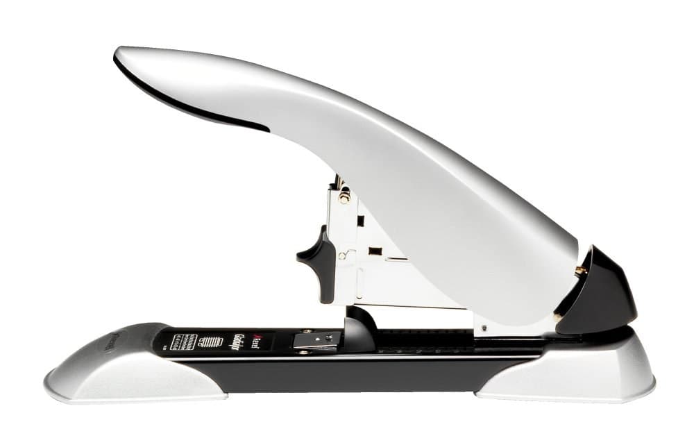 Rexel Gladiator Heavy Duty Stapler Silver/Black - Image 3