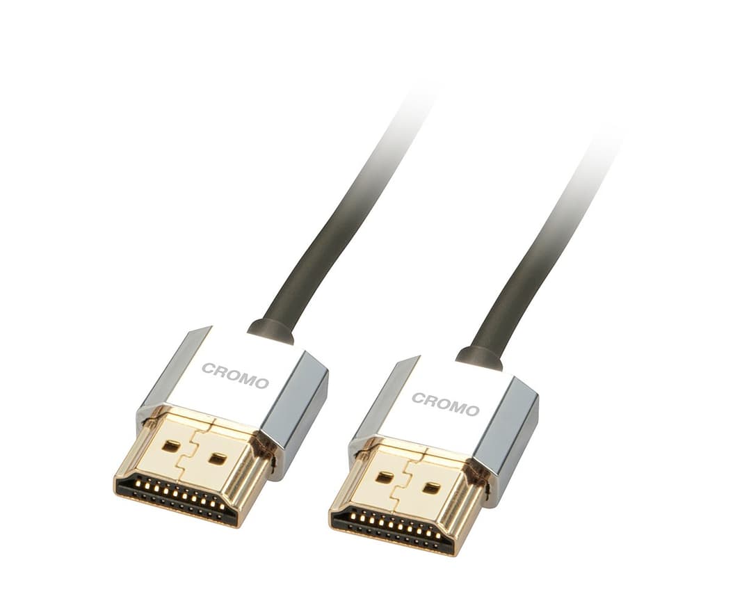 Lindy 2m CROMO Slim High Speed HDMI Cable with Ethernet - Image 1