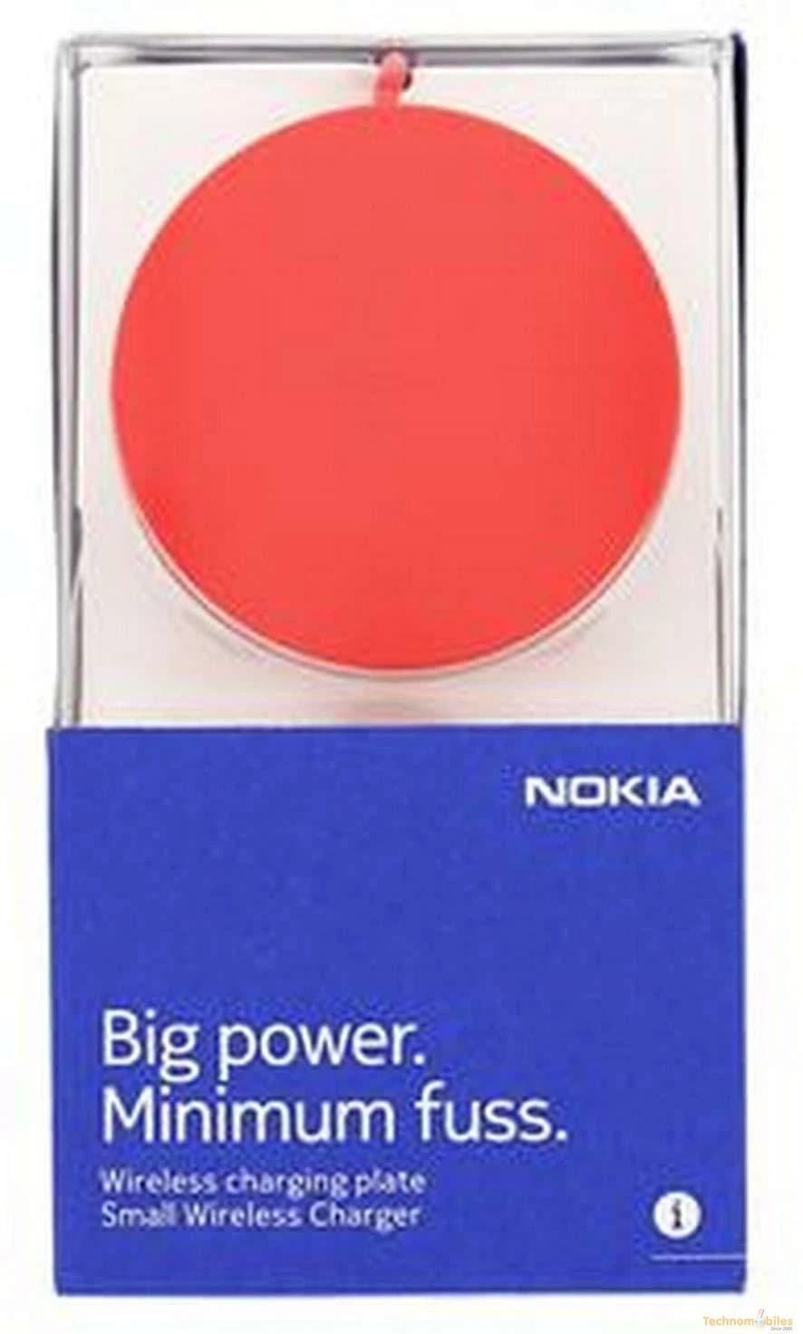 Nokia DT-601 Lumia 930/1520/925/820 Charging Plate Red