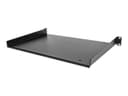 StarTech.com 1U Fixed Server Rack Mount Shelf, 12in Deep Steel Universal Cantilever Tray for 19" AV/Data/Network Equipment Rack with Cage Nuts & Screws, 55lbs Weight Capacity, 12" Deep - 1U Network Rack Shelf - rack shelf - 1U thumbnail 4