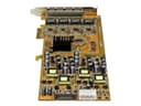 StarTech.com 4 Port Gigabit PoE (Power over Ethernet) Card - PCIe Network Card - PoE / PoE+ Up to 25W Per Port - PCIe NIC - Gigabit Ethernet Card (ST4000PEXPSE) - network adapter - PCIe x4 - Gigabit Ethernet x 4 thumbnail 3