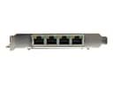 StarTech.com 4 Port Gigabit PoE (Power over Ethernet) Card - PCIe Network Card - PoE / PoE+ Up to 25W Per Port - PCIe NIC - Gigabit Ethernet Card (ST4000PEXPSE) - network adapter - PCIe x4 - Gigabit Ethernet x 4 thumbnail 4