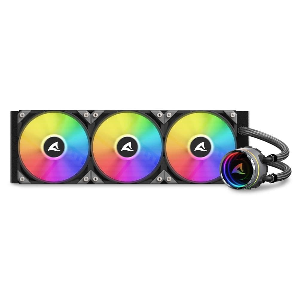 Sharkoon S90 RGB 360mm RGB All-in-One Liquid Cooler - Image 3