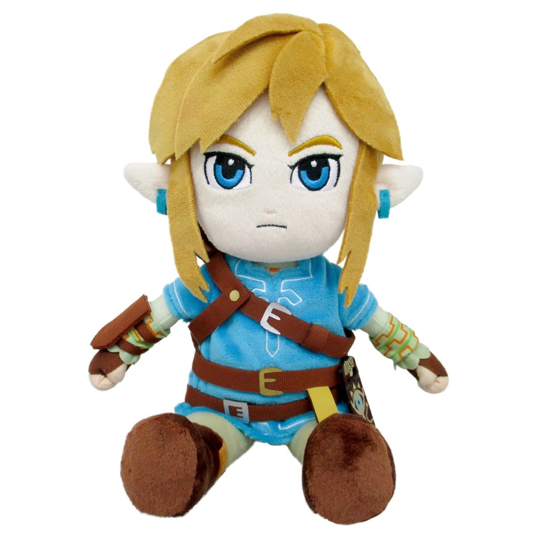 Nintendo Zelda Breath of the Wild Link Plush Small 28cm - Image 1