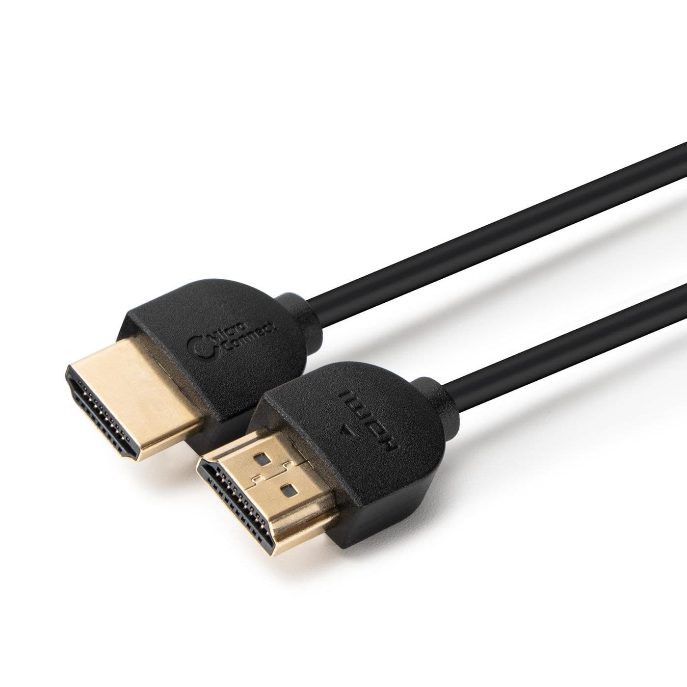 MicroConnect Ultra Slim 4K HDMI 2.0 Cable 2m - Black