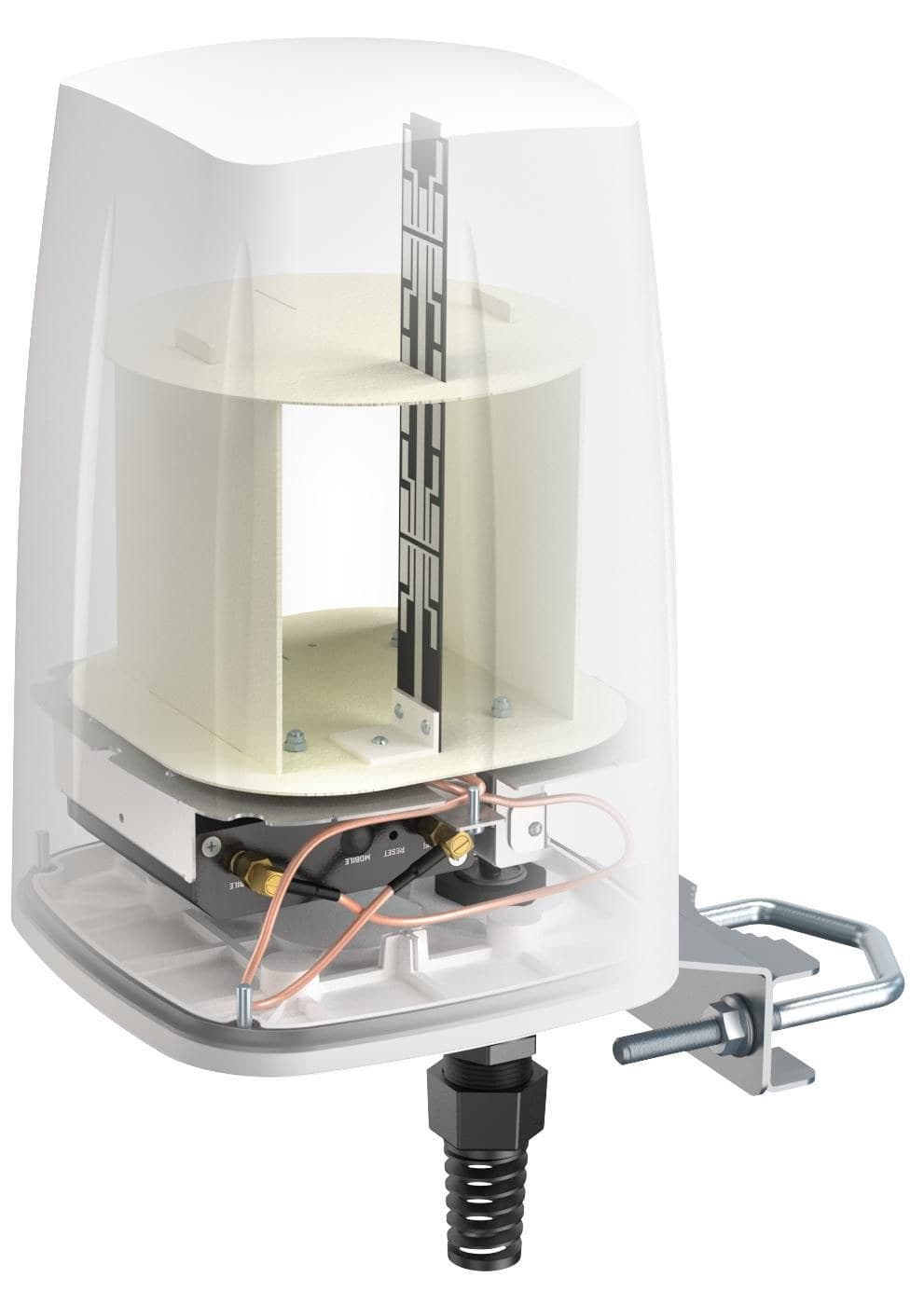 QuWireless QuSpot A240S Omni-Directional LTE & Wi-Fi Antenna Enclosure for Teltonika RUT240/RUT230 - Image 1