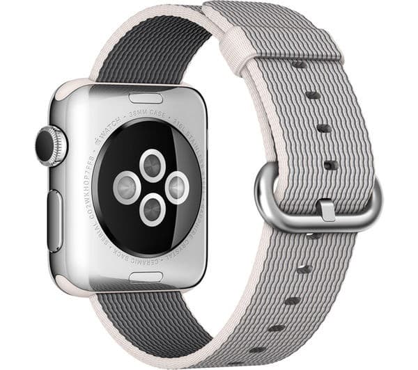 APPLE Watch 38 mm Woven Nylon Band - Pearl - Image 2