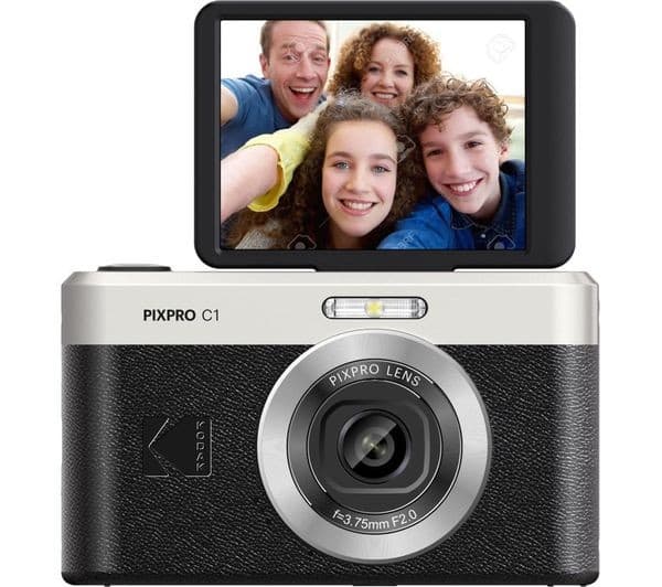 Kodak PIXPRO C1 13MP Compact Digital Camera - Black - Image 6