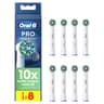 Oral-B CrossAction Toothbrush Heads 8 Pack White