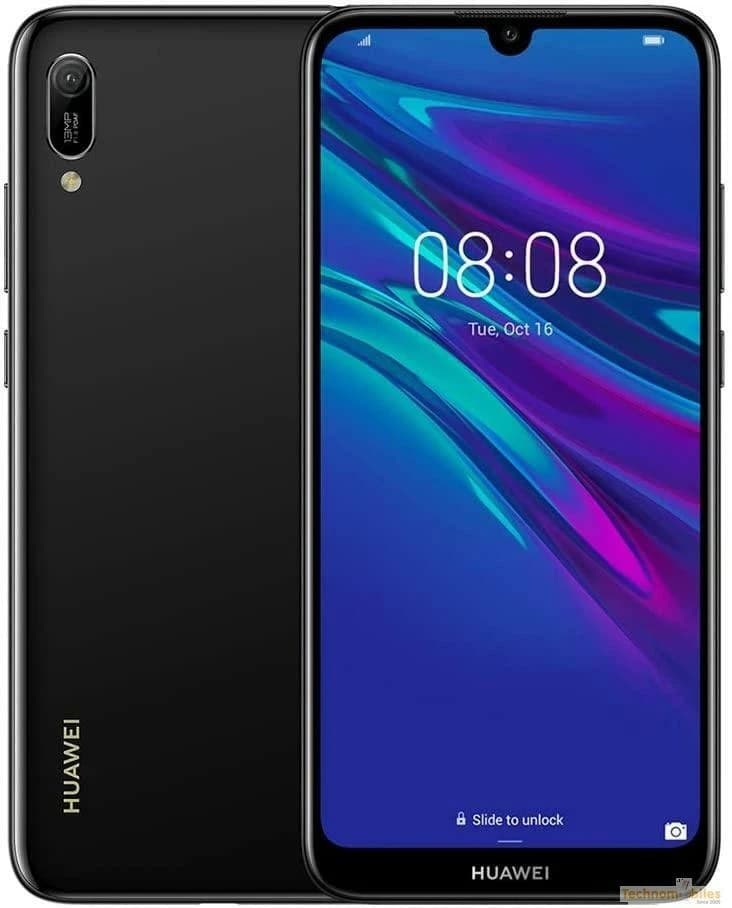Huawei Y6 (2019) Smartphone, 32GB, 2GB RAM, Dual SIM, Midnight Black - Image 1