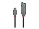 Lindy Black Line USB-C Cable 15cm Black thumbnail 3