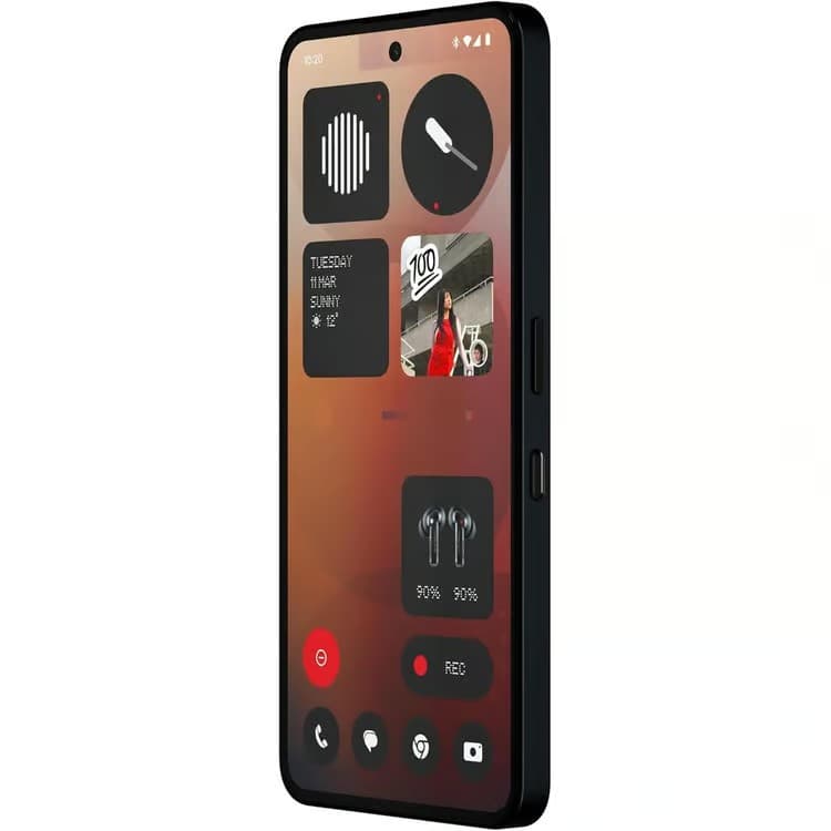 Nothing Phone (3a) 5G Dual SIM 128GB Smartphone Model A059 - Black - Image 2