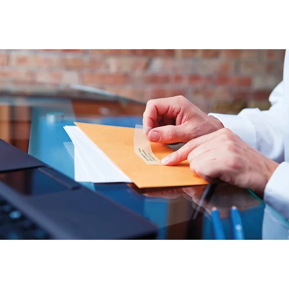 DYMO LabelWriter 99013 - large address labels - transparent - 260 label(s) - 36 x 89 mm (S0722410) - Image 2