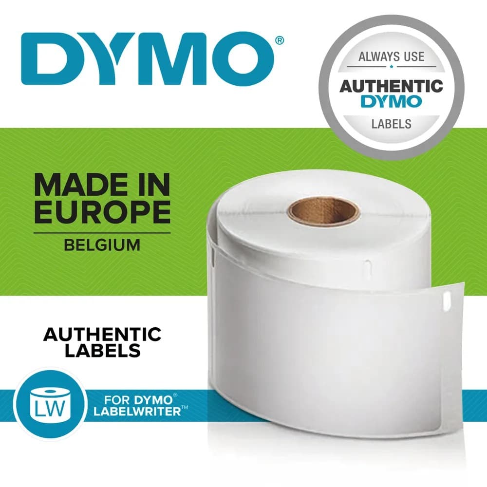 DYMO LabelWriter 99013 - large address labels - transparent - 260 label(s) - 36 x 89 mm (S0722410) - Image 3