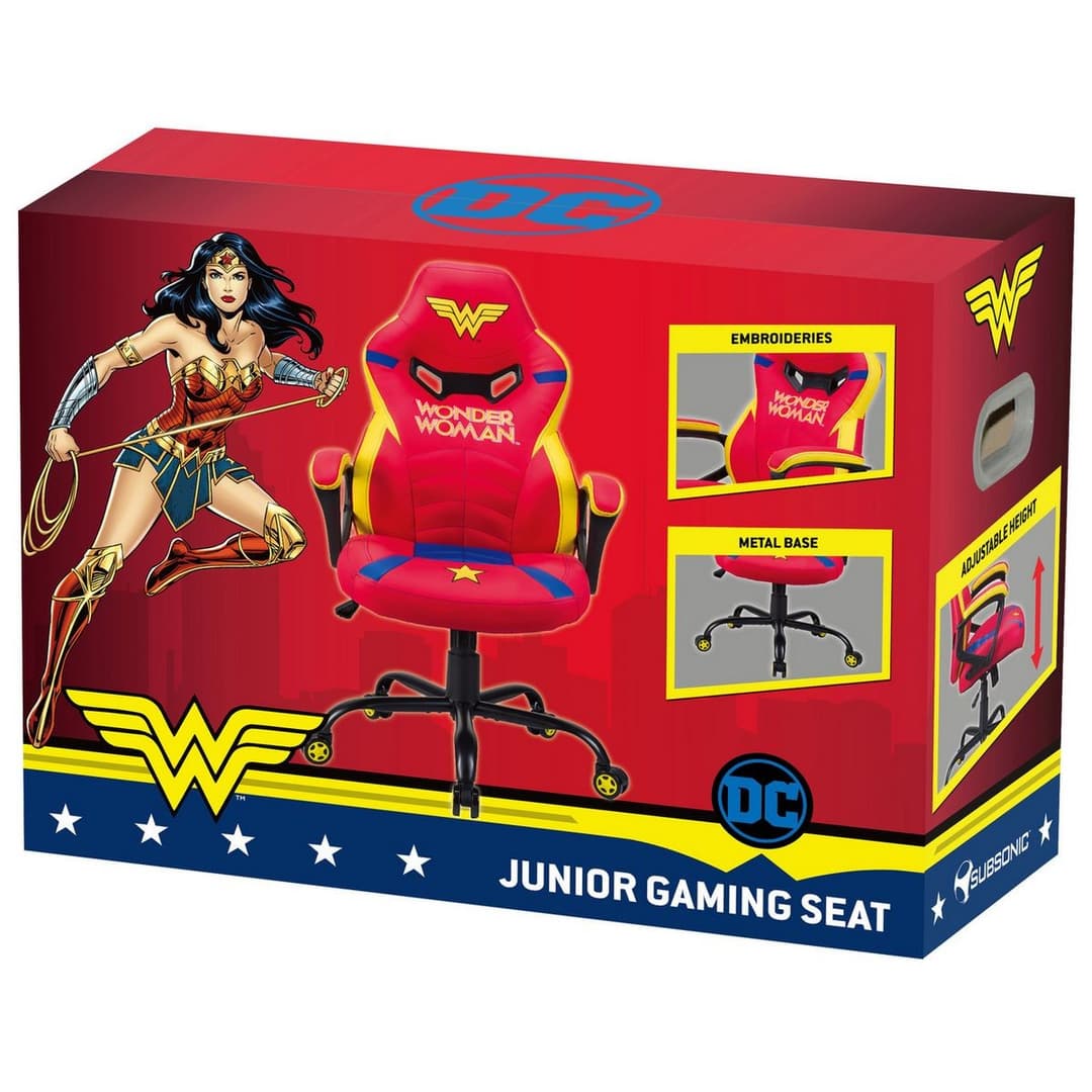 Subsonic Wonder Woman Junior Gaming Chair - Image 3