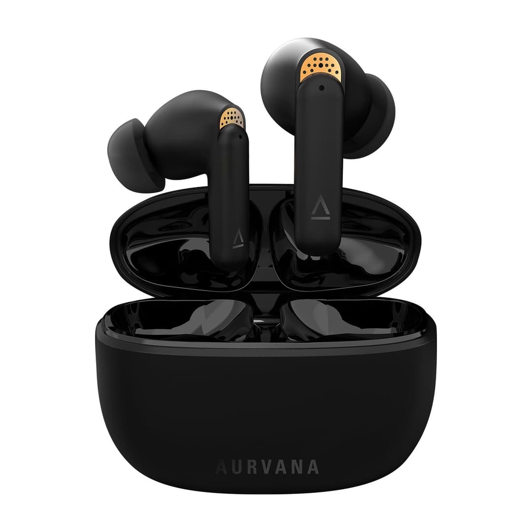 CREATIVE Aurvana Ace Lightweight True Wireless Sweatproof In-ears with Bluetooth LE Audio, aptX Adaptive, and xMEMS Driver, ANC, Ambient Mode, IPX5, Up to 24 Hours Battery Life - Image 1