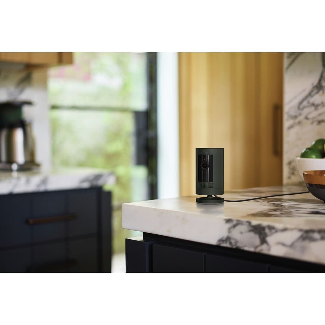 RING Stick Up Cam Battery 3rd Generation 1080p HD WiFi Security Camera Two-Way Talk - Black - Image 6