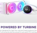 NZXT Kraken Elite 240 RGB Cooler White thumbnail 4