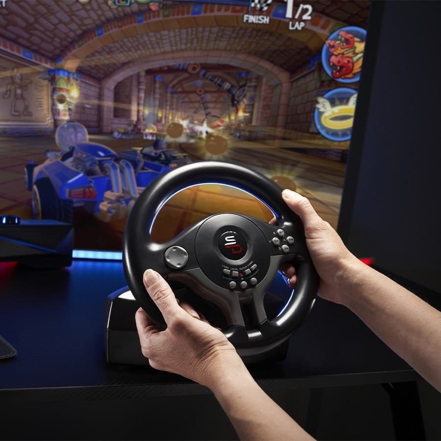 Subsonic Superdrive SV250 Steering Wheel for PS4, Switch 2, Switch & Xbox - Image 4