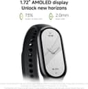 Xiaomi Smart Band 10 Fitness Tracker, 1.72" AMOLED, 21-Day Battery, 5ATM - Silver thumbnail 3